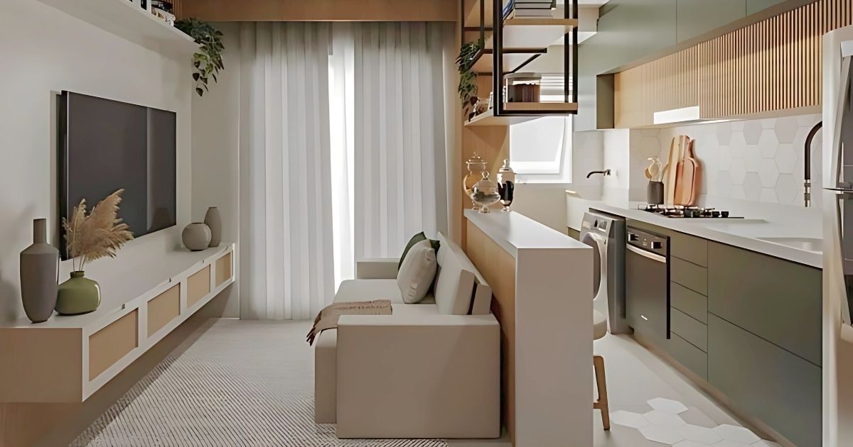 15+ Mẫu Thiết Kế Nội Thất Căn Hộ Thịnh Hành 2025 13 thiết kế nội thất căn hộ chung cư 45m2