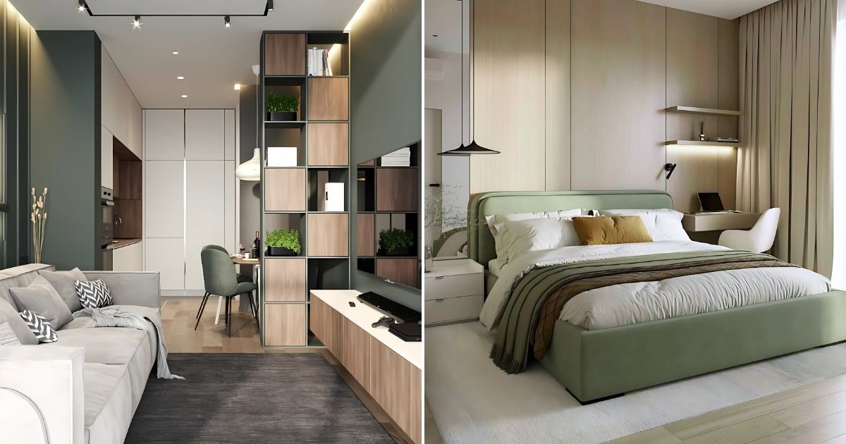 15+ Mẫu Thiết Kế Nội Thất Căn Hộ Thịnh Hành 2025 18 thiết kế nhà chung cư đẹp 70m2