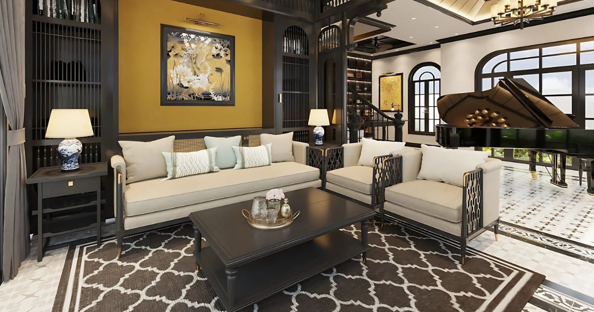 Nhà phố phong cách Indochine