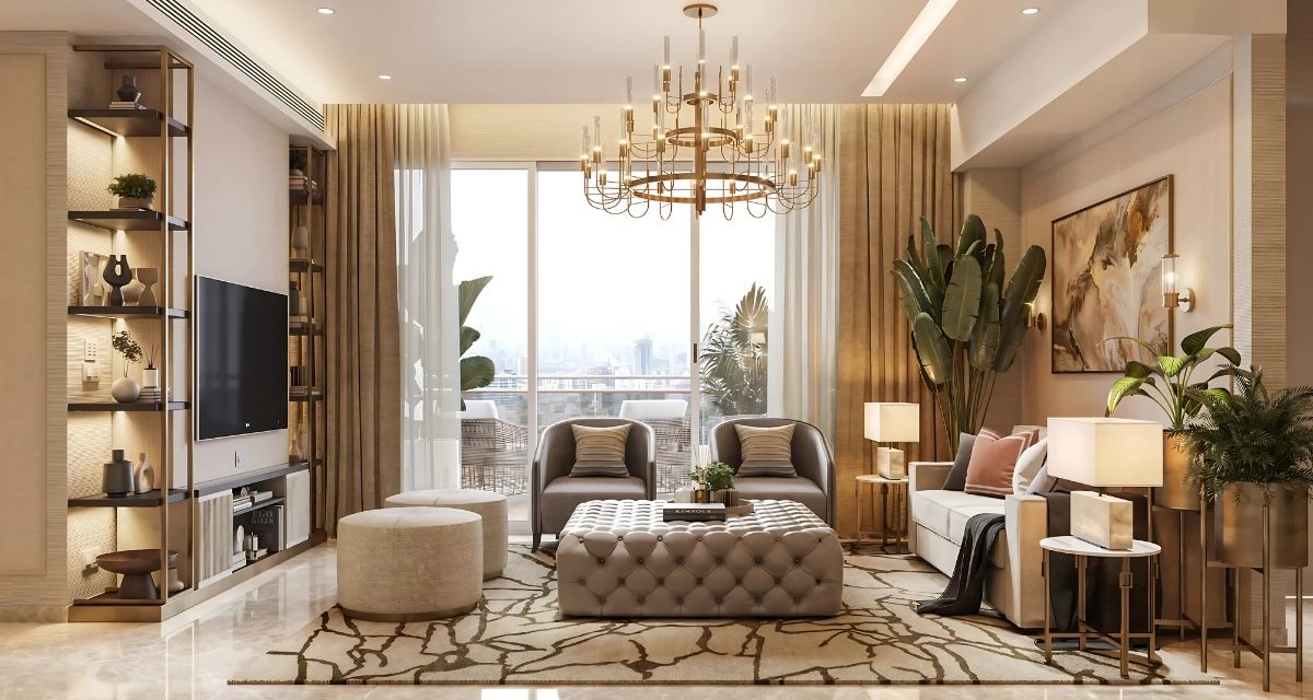 +15 Mẫu Thiết Kế Nội Thất Phòng Khách Sang Trọng, Tiện Nghi 14 thiết kế nội thất phòng khách