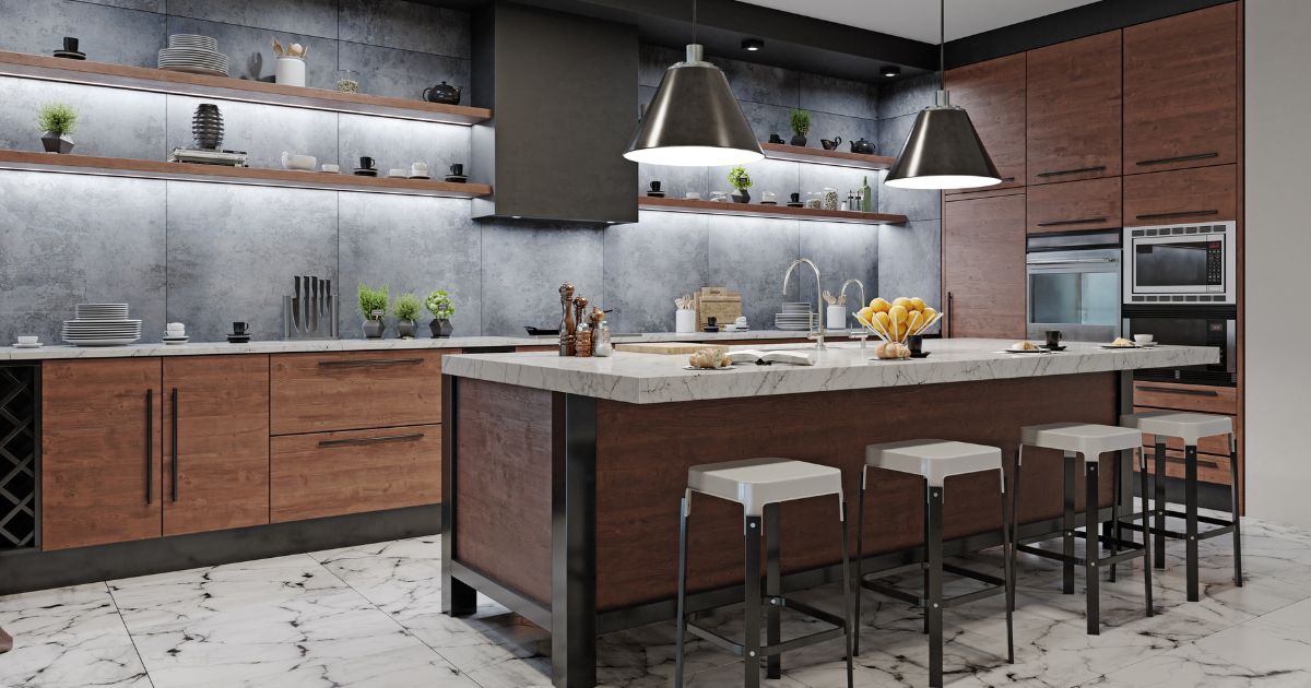 Ưu điểm của tủ bếp gỗ công nghiệp - đa dạng mẫu mã