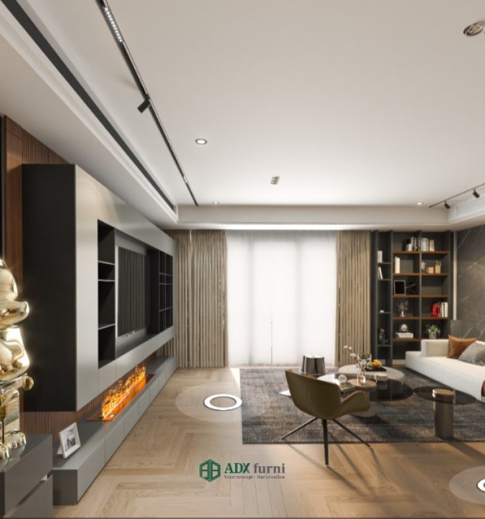 Thiết kế nội thất căn hộ mẫu VR360 – Concept 2