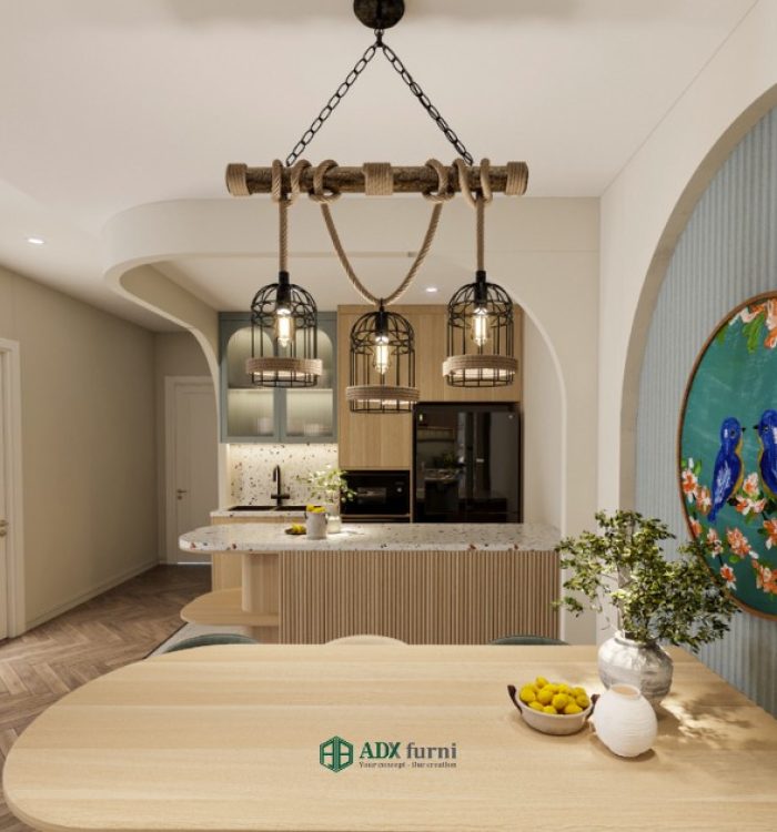 Thiết kế nội thất căn hộ mẫu VR360 – Concept 3