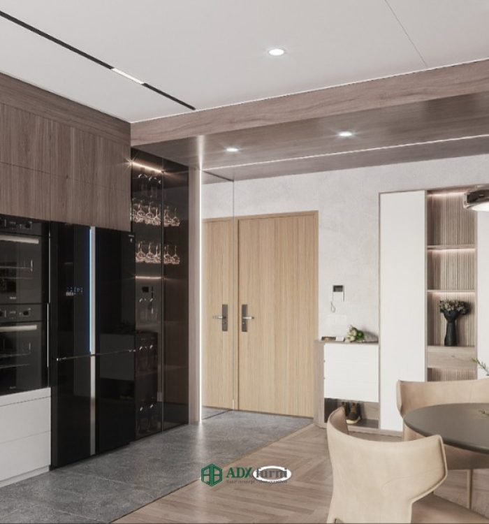 Thiết kế nội thất căn hộ mẫu VR360 – Concept 8